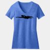 Women's Perfect Blend ® CVC V Neck Tee Thumbnail