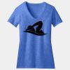 Women's Perfect Blend ® CVC V Neck Tee Thumbnail