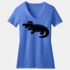 Women's Perfect Blend ® CVC V Neck Tee Thumbnail