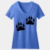 Women's Perfect Blend ® CVC V Neck Tee Thumbnail