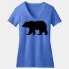 Women's Perfect Blend ® CVC V Neck Tee Thumbnail