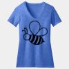 Women's Perfect Blend ® CVC V Neck Tee Thumbnail