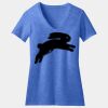 Women's Perfect Blend ® CVC V Neck Tee Thumbnail