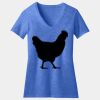 Women's Perfect Blend ® CVC V Neck Tee Thumbnail
