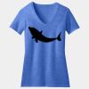 Women's Perfect Blend ® CVC V Neck Tee Thumbnail