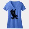 Women's Perfect Blend ® CVC V Neck Tee Thumbnail