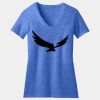 Women's Perfect Blend ® CVC V Neck Tee Thumbnail