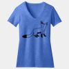 Women's Perfect Blend ® CVC V Neck Tee Thumbnail