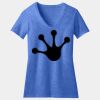 Women's Perfect Blend ® CVC V Neck Tee Thumbnail