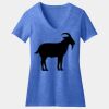 Women's Perfect Blend ® CVC V Neck Tee Thumbnail