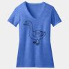 Women's Perfect Blend ® CVC V Neck Tee Thumbnail