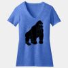 Women's Perfect Blend ® CVC V Neck Tee Thumbnail