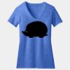Women's Perfect Blend ® CVC V Neck Tee Thumbnail