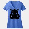 Women's Perfect Blend ® CVC V Neck Tee Thumbnail