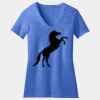 Women's Perfect Blend ® CVC V Neck Tee Thumbnail