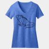 Women's Perfect Blend ® CVC V Neck Tee Thumbnail
