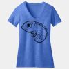 Women's Perfect Blend ® CVC V Neck Tee Thumbnail