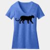 Women's Perfect Blend ® CVC V Neck Tee Thumbnail