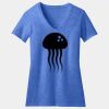 Women's Perfect Blend ® CVC V Neck Tee Thumbnail