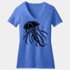 Women's Perfect Blend ® CVC V Neck Tee Thumbnail