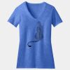 Women's Perfect Blend ® CVC V Neck Tee Thumbnail