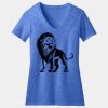 Women's Perfect Blend ® CVC V Neck Tee Thumbnail