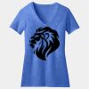 Women's Perfect Blend ® CVC V Neck Tee Thumbnail