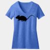 Women's Perfect Blend ® CVC V Neck Tee Thumbnail