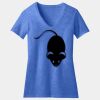Women's Perfect Blend ® CVC V Neck Tee Thumbnail