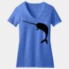 Women's Perfect Blend ® CVC V Neck Tee Thumbnail