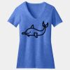 Women's Perfect Blend ® CVC V Neck Tee Thumbnail