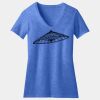 Women's Perfect Blend ® CVC V Neck Tee Thumbnail