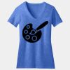 Women's Perfect Blend ® CVC V Neck Tee Thumbnail