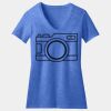 Women's Perfect Blend ® CVC V Neck Tee Thumbnail