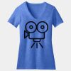 Women's Perfect Blend ® CVC V Neck Tee Thumbnail