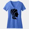 Women's Perfect Blend ® CVC V Neck Tee Thumbnail