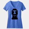 Women's Perfect Blend ® CVC V Neck Tee Thumbnail