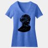Women's Perfect Blend ® CVC V Neck Tee Thumbnail