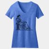 Women's Perfect Blend ® CVC V Neck Tee Thumbnail