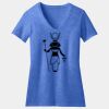 Women's Perfect Blend ® CVC V Neck Tee Thumbnail