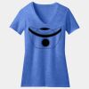 Women's Perfect Blend ® CVC V Neck Tee Thumbnail