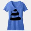 Women's Perfect Blend ® CVC V Neck Tee Thumbnail