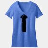 Women's Perfect Blend ® CVC V Neck Tee Thumbnail