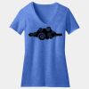 Women's Perfect Blend ® CVC V Neck Tee Thumbnail