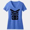 Women's Perfect Blend ® CVC V Neck Tee Thumbnail