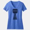 Women's Perfect Blend ® CVC V Neck Tee Thumbnail