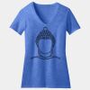 Women's Perfect Blend ® CVC V Neck Tee Thumbnail