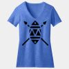 Women's Perfect Blend ® CVC V Neck Tee Thumbnail