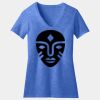 Women's Perfect Blend ® CVC V Neck Tee Thumbnail