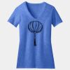 Women's Perfect Blend ® CVC V Neck Tee Thumbnail